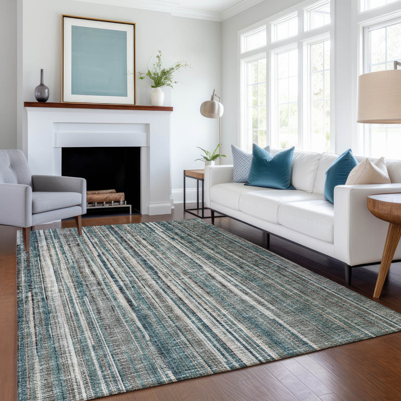  Tapis Premium lavable à la machine Myalee AMF31, Rectangle 10 pi x 14 pi