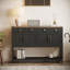 Armoire console 47 po avec deux tiroirs et 2 portes doubles-1924720832-1924720833