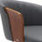 Boeschen Swivel Counter or Bar Height Upholstered Bar Stool with Arms and Footrest in Wood-1987370489-1987370487