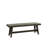 Contemporary Style 1Pc Dining Bench Grey Color Wooden Seat Dining Room Bench