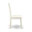 Ensemble de salle à manger 5 pièces comprenant une table de salle à manger ronde avec Dropleaf et 4 chaises en bois, lin blanc-446050949-446050945-446050959