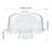 Clear 6-in-1 Multifunctional Cake Serving Stand