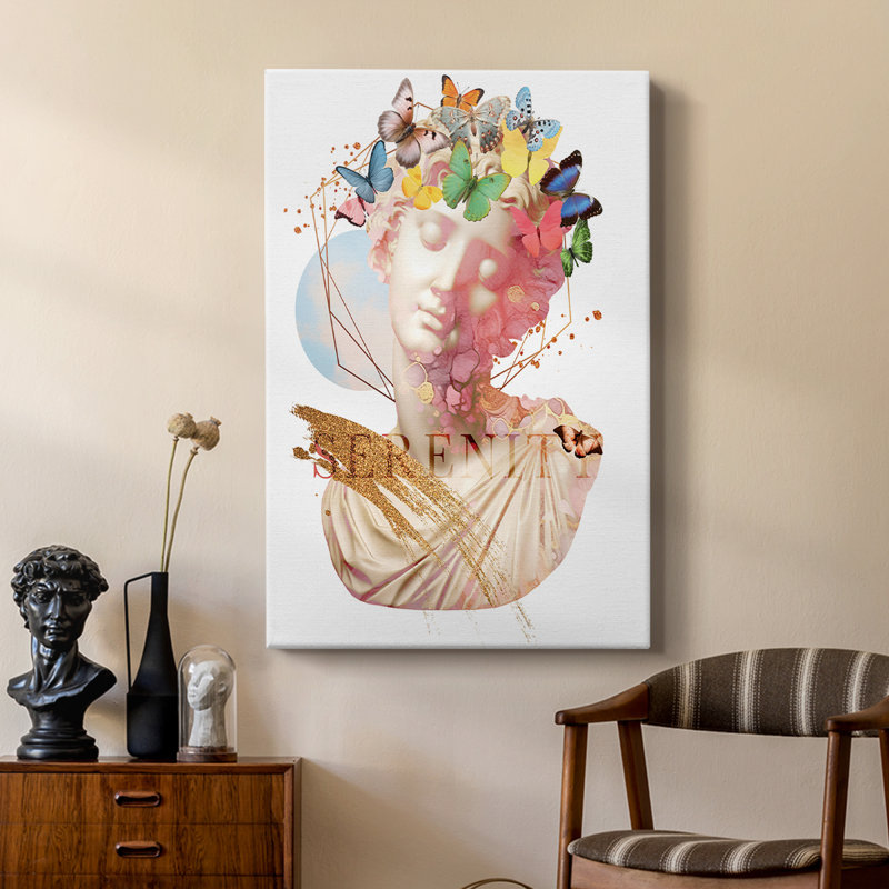 Déesse grecque I - galerie Cavas sur mesure, H 12 po x l 8 po