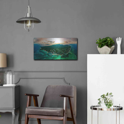 'La Digue 3', Metal Wall Art,