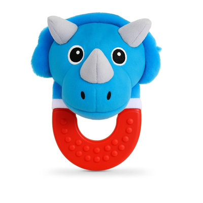 Wristy Buddy Teething Ring For Babies - Dinosaur