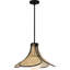 Luminaire suspendu noir mat 1 lumière Addylen