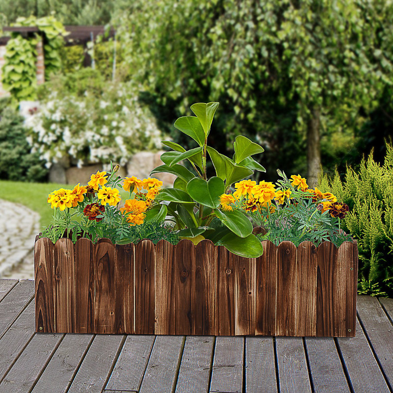 Boîte à fleurs surélevée 40 po x 16 po x 12 po