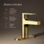 Taut Single-Control Lavatory Faucet with Escutcheon-1795070800