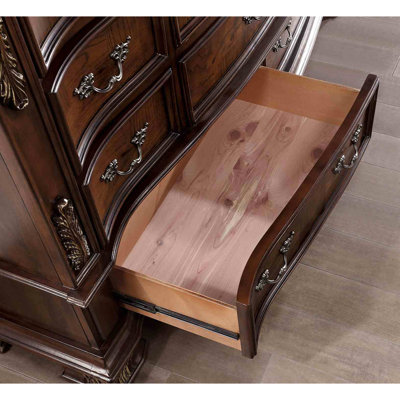 Commode 1 pièce en cerisier brun