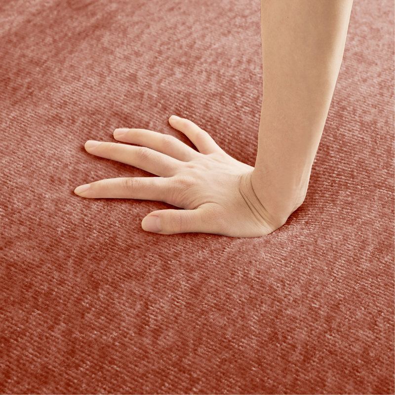 Left-and Right-Side-Facing Sofa Velvet, Red