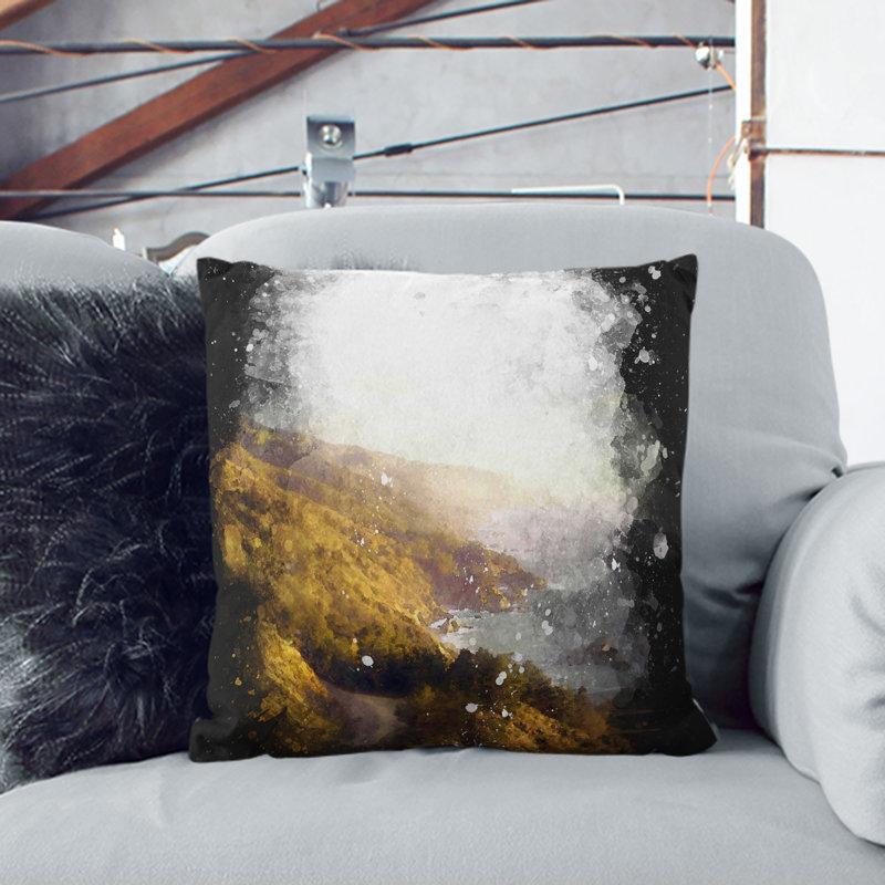 Square Throw Cushion, 55cm H x 55cm W x 20cm D