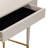 Carleen Penelope Vegan Leather Wrapped Vanity Desk-38555628