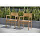 Anautica 87'' Rectangular 8 - Person Outdoor Dining Set