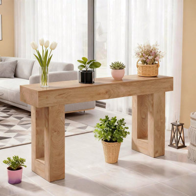 Console en bois