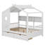 Lit en bois avec tiroirs et tablette de rangement-313605934-313605921