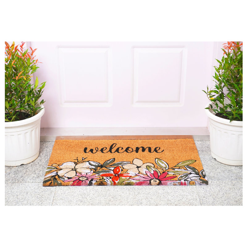 Calloway Mills Non-Slip Floral Doormat, 17" W x 29" L