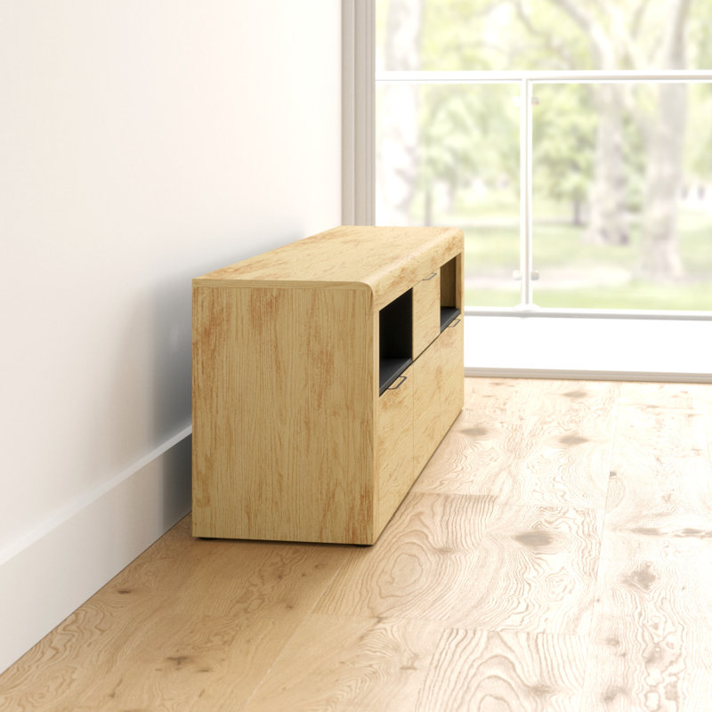 Aniyah Unfinished TV Stand for TVs up to 75"