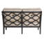 Villa Bianca 56.5'' Wide Straight Aluminum Loveseat with Sunbrella® Cushions