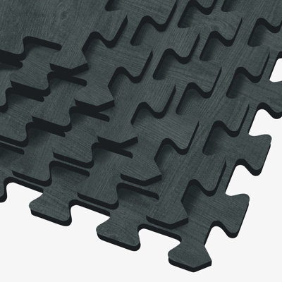 Forest Floor 3/8" Thick Foam Floor Tiles 100 Square Feet