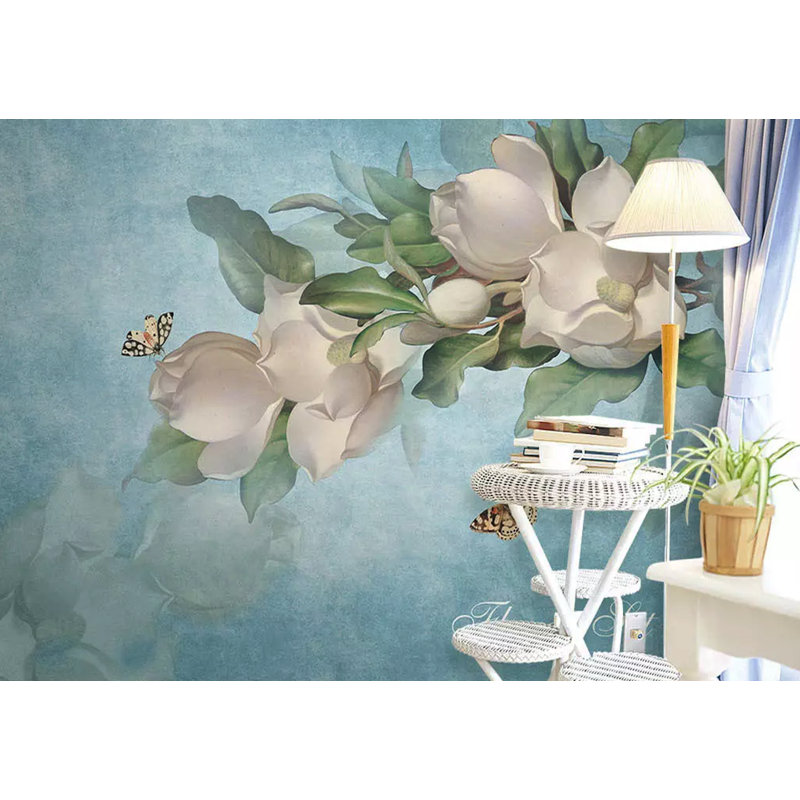 Murale scandinave Gardenia, l 35 po x L 55 po
