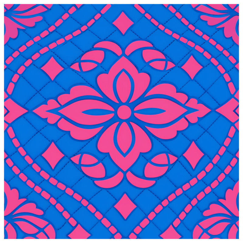 Coussins décoratifs roses et bleus, 16 x 16 inches