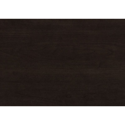 Bureau fonctionnel pour bureau à domicile - stratifié brun, plateau de travail élégant de 18 po de largeur, rangement pratique, 42 po de longueur