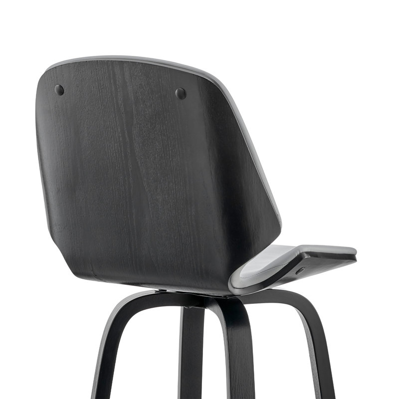 Tabouret de bar Altherr Mid-Century, Gris, Noir