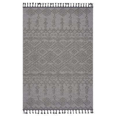 5X7 Area Rug Traditional Indoor-Outdoor