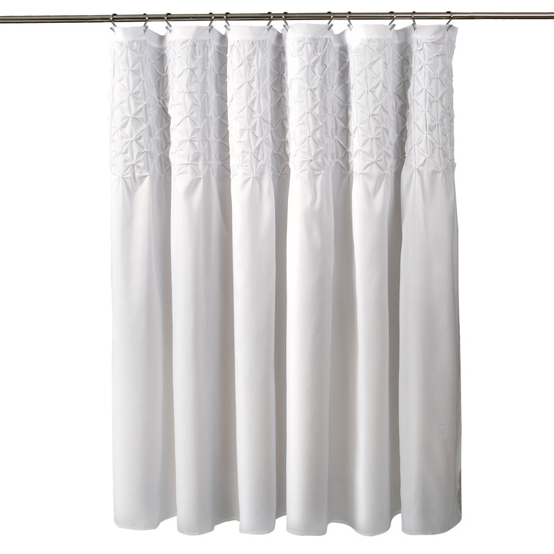 Crochets de rideau de douche couleur unie Bayview, Gris