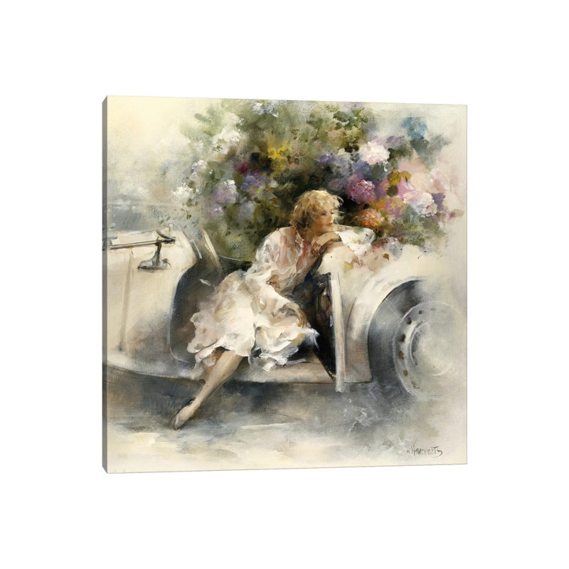 Day Dreaming by Willem Haenraets - Wrapped Canvas Painting, 30.48 cm H x 30.48 cm W