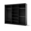 Trend 3 Door Manufactured Wood Wardrobe