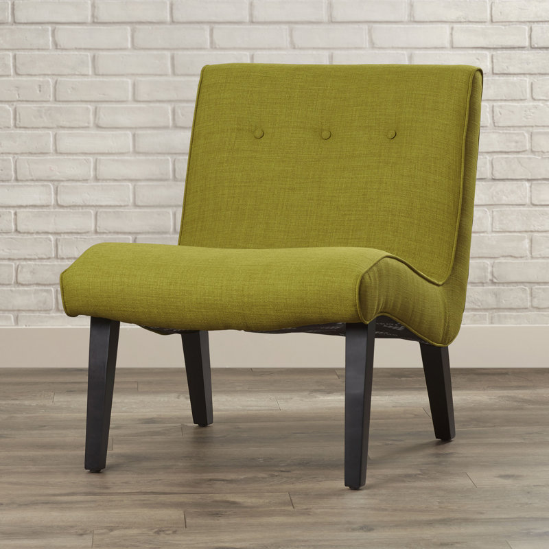 Upholstered Side Chair, Sweet Pea Green
