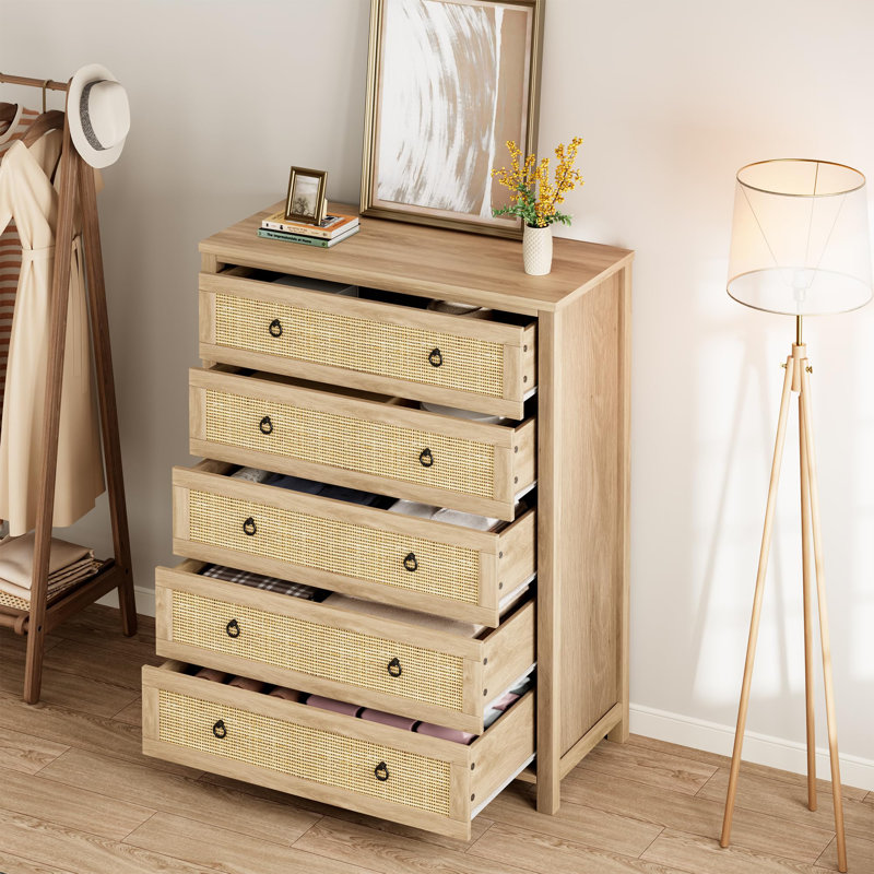 80 cm W Chest of 5 Drawers