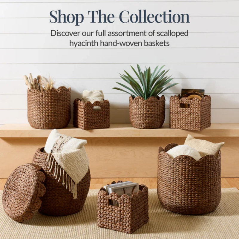 3PC Nesting Baskets, Chestnut