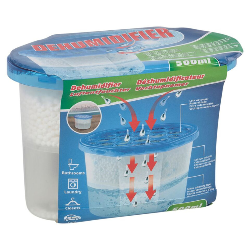 24 Set 500ml Interior Condensation Dehumidifier Damp Mould Moisture Remover