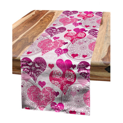 Hearts Table Runner