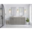 Ensemble de meuble-lavabo double 72 po Esin-78598350