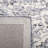 Bathilde Hand Tufted Wool/Cotton with Cotton Backing Metro Geometric Rug in Ivory/Gray-714933277