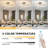 Modern Ceiling Light Fixture,Gold Dimmable Led Ceiling Light With Remote Control For Living Room,5 Rings Flush Mount Ceiling Lamp For Living Room Bedroom Kitchen Lighting Fixtures Ceiling