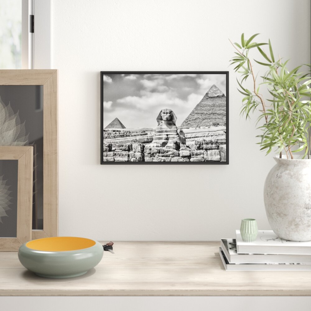 Gerahmtes Wandbild Große Sphinx von Gizeh