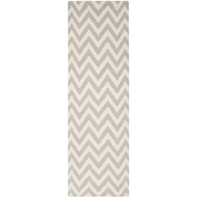 Mars Chevron Wool Hand Woven Area Rug