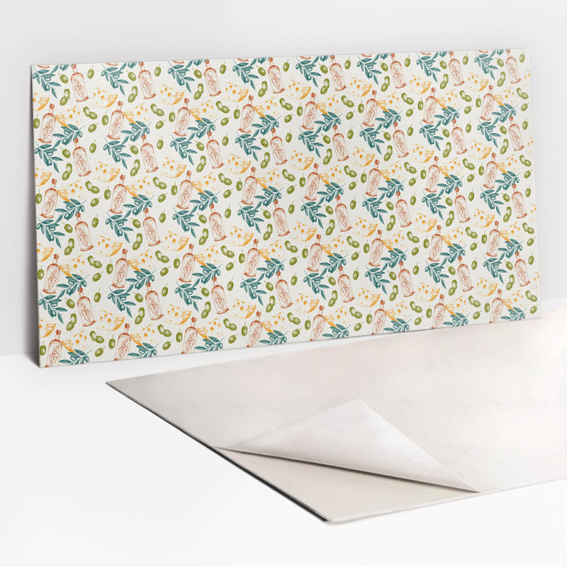 Hoquiam 50cm x 100cm PVC Singular Tile in Beige