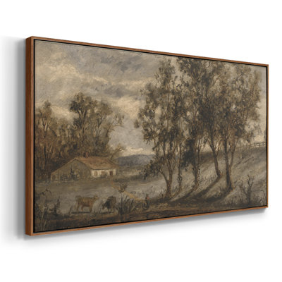 Landscape Series-DCCCVIII- Framed Gallery Wrapped Canvas -Ready to Hang