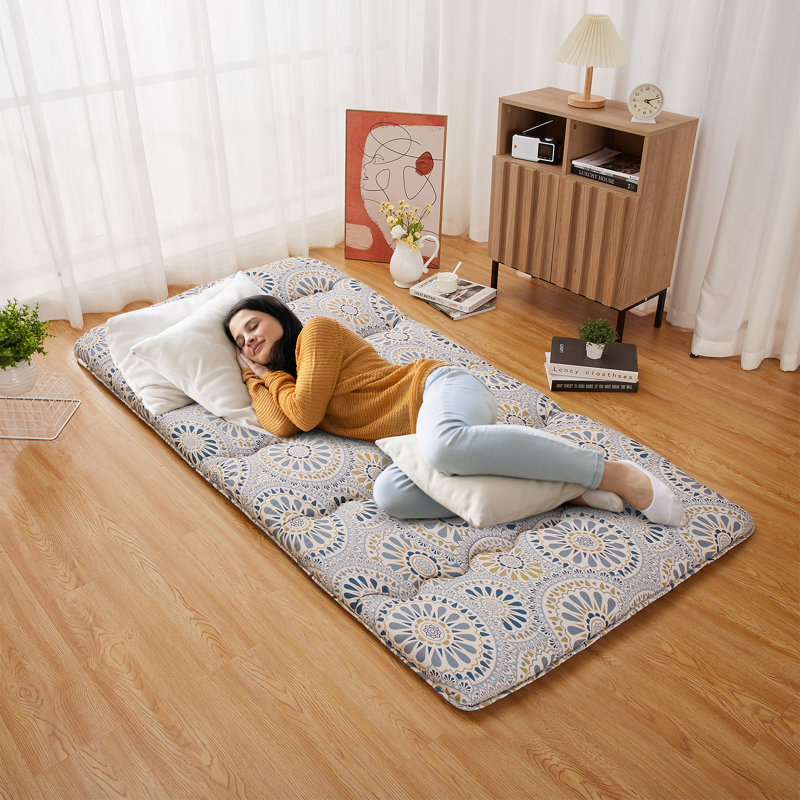 Matelas de futon japonais, matelas Tatami pliable, tapis de couchage, Double