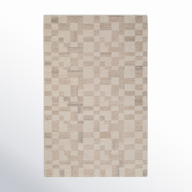 Tildi Hand Tufted Wool Roha Rug, Rectangle 8'9" x 11'9"