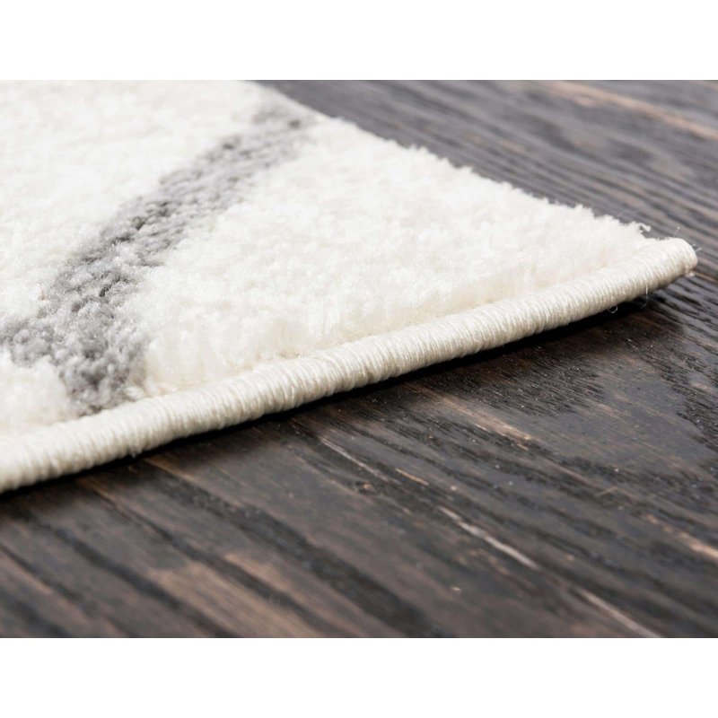 Tellaro Abstract Indoor Rug, Square 6'