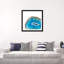 «Dazzling Aqua», impression sur toile tendue-74385145-74385146-74385148