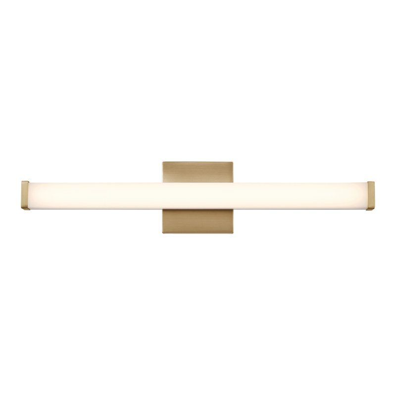 Ronning, Vanity, Square, 18", 20W, Gold, Gold