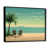 Black Floater Framed