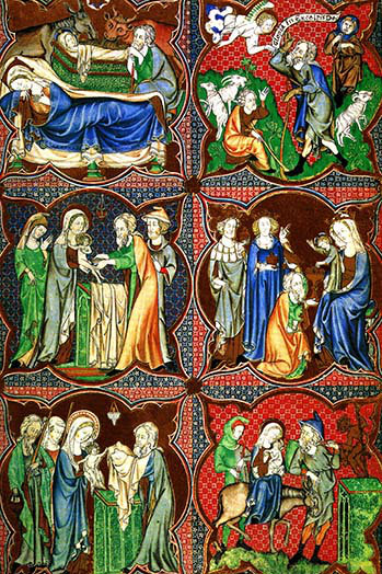 Christ comme un enfant-impression d’art graphique, H 66 po x l 44 po x P 1,5 po